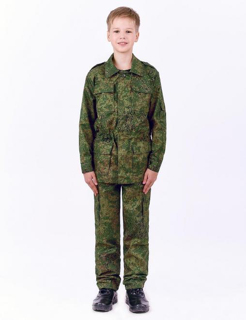 Костюм детский ВОЕННО-ПОЛЕВОЙ тк.Смесовая цв.Цифра Светлая