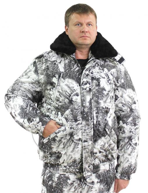 Костюм зимний НОРД RS тк.Алова цв.Белый Лес 2