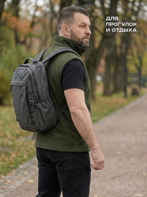 Жилет WORK тк.Флис цв.Олива