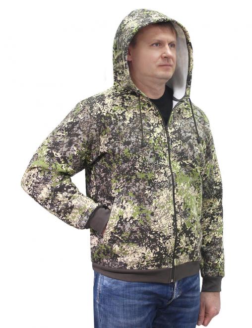 Толстовка на молнии ИРБИС RS тк.Футер 3х нитка цв.BLUR 2267