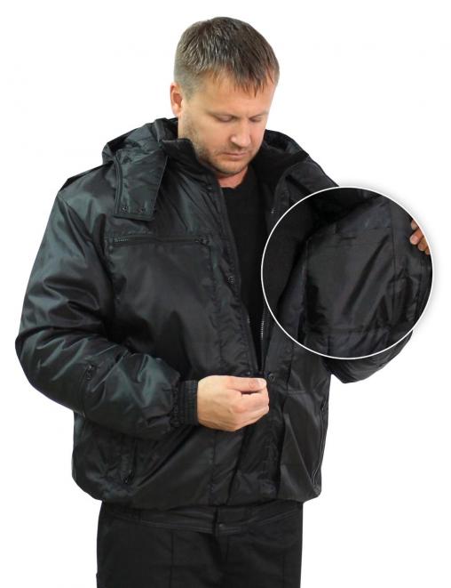 Куртка БВР тк.Оксфорд цв.Чёрный