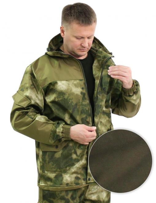 Костюм ГОРКА-ДЕМИ тк.Polarfleece цв.Мох зеленый