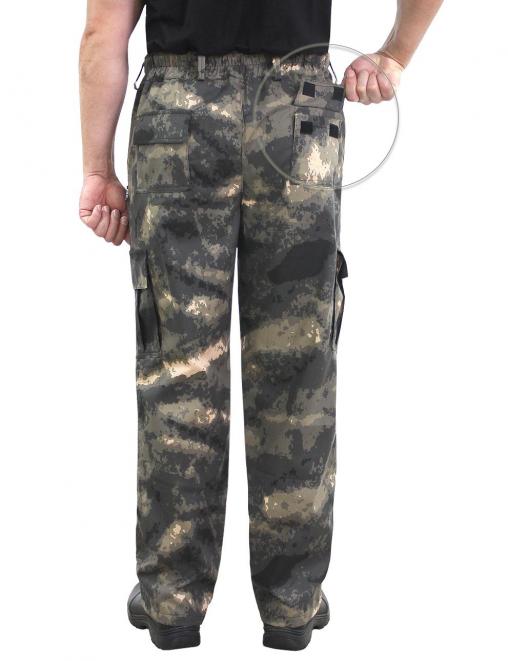 Брюки УНИВЕРСАЛ RS тк.Смесовая цв.BLUR 2092