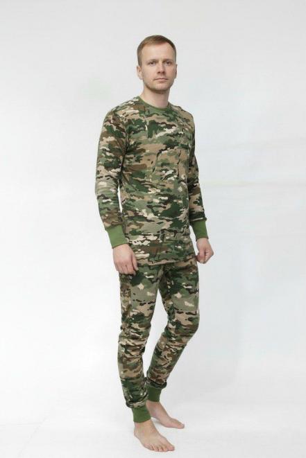 Белье нательное без начёса тк.Кулирка цв.Мультикам