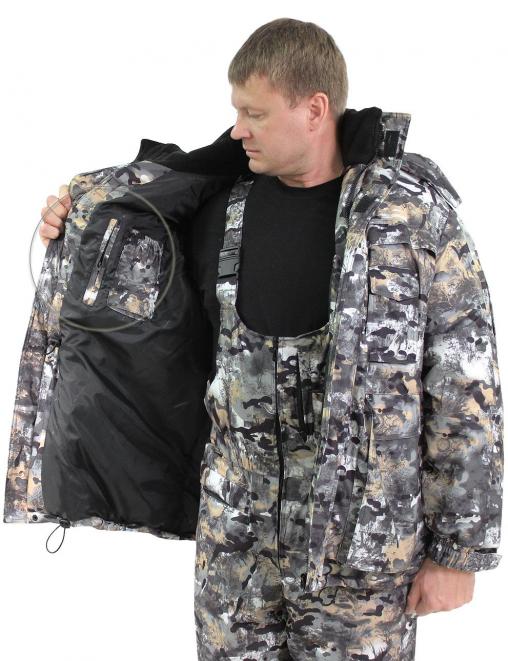 Костюм зимний ФОРЕСТ тк.Алова цв.Полигон