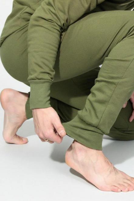 Белье нательное тк.Футер с начёсом цв.Олива