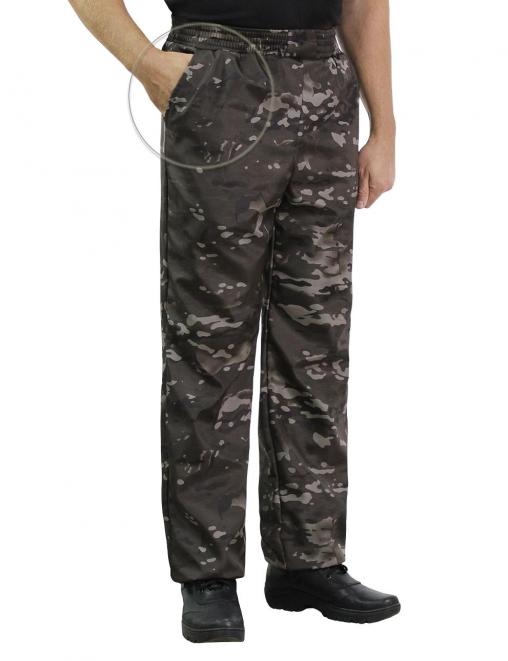 Костюм ДЕМИСЕЗОННЫЙ ГОРИЗОНТ тк.Полифлис цв.Мультикам Черный