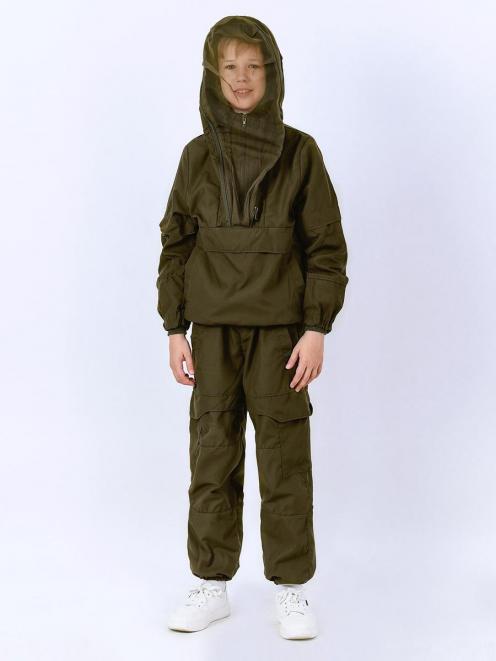 Костюм детский противоэнцефалитный ЭЛИТ БАРЬЕР цв. Хаки