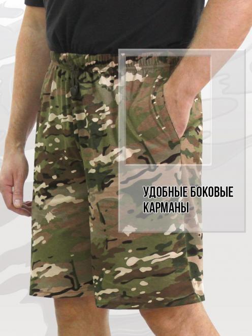 Шорты мужские ДАЧНЫЕ цв.Мультикам