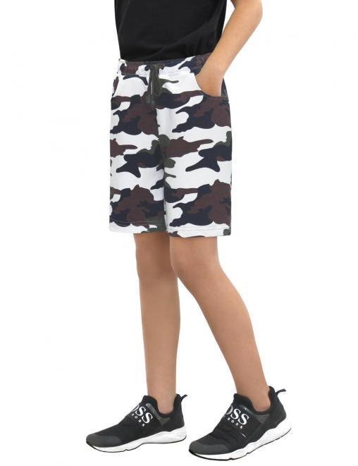 Шорты детские цв.Бело-зелёный 3978