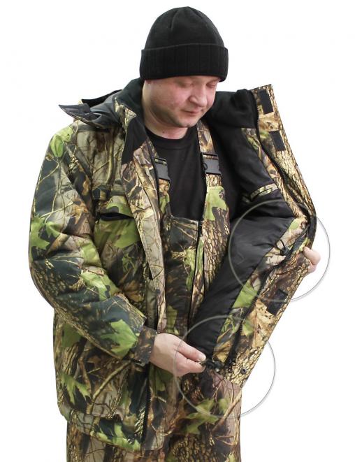 Костюм зимний ФОРЕСТ RS тк.Мембрана цв.Лес