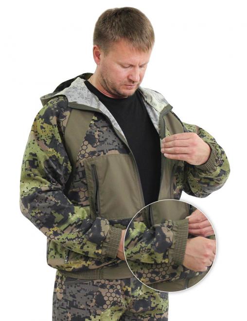 Костюм ПАРТИЗАН  RS тк.Смесовая цв.LOGO PIXEL