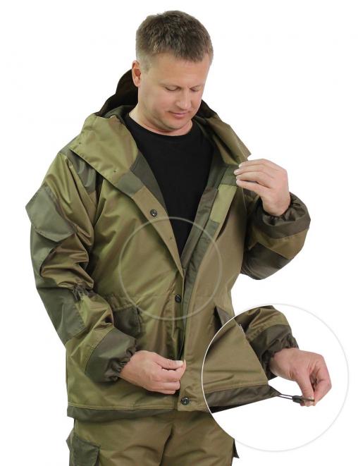 Костюм ГОРКА ДЕМИСЕЗОННАЯ ГОСТ тк.Таслан цв. Хаки