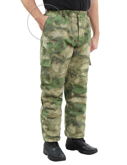 Костюм ГОРКА-ДЕМИ РУБЕЖ тк.Грета рип-стоп цв.Атак зелёный