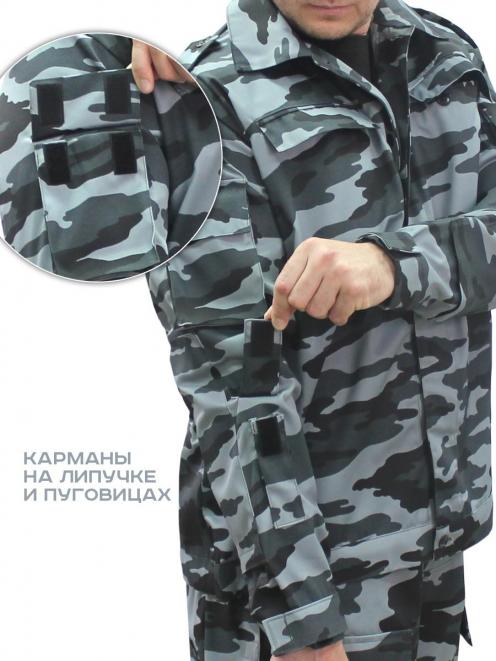 Костюм СПЕЦНАЗ RS цв.Серый КМФ NEW