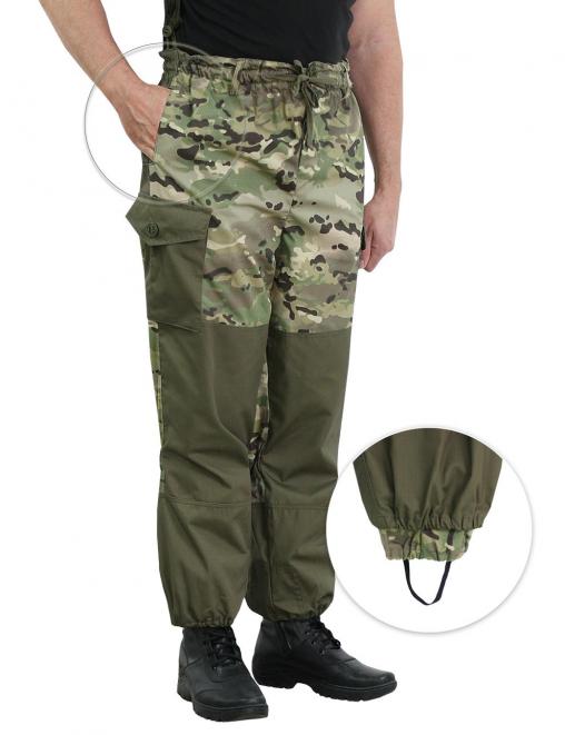 Костюм ГОРКА NEW тк.Рип-стоп цв.Мультикам с накладками