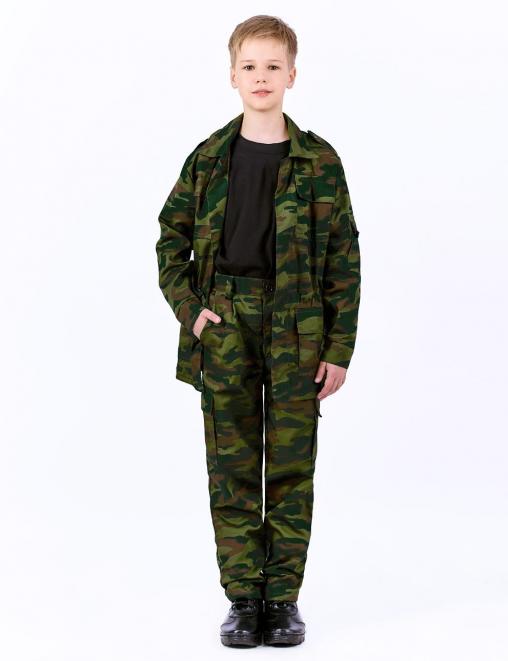 Костюм детский ВОЕННО-ПОЛЕВОЙ тк.Смесовая цв.Флора