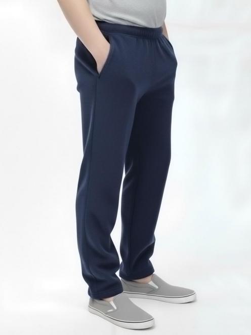 Брюки мужские SPORT тк.Флис цв.Синий