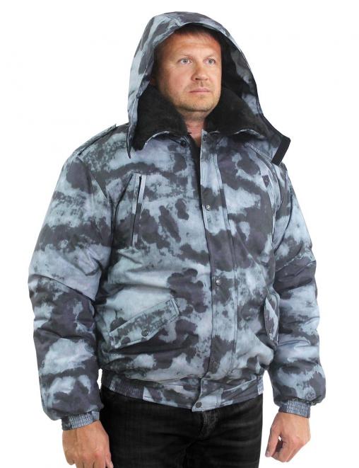 Куртка ОХРАННИК тк.Дюспа цв.АТАК синий