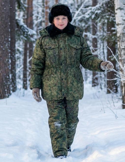 Куртка детская ЗИМА КАДЕТ цв.Цифра