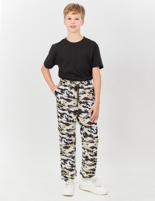 Трико детское спортивное ТОРНАДО тк.Футер 2-х нитка цв. Камуфляж 4974