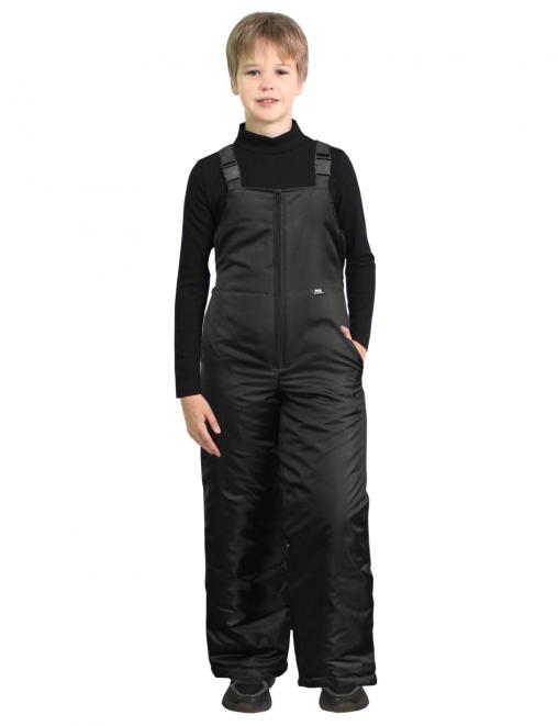 Полукомбинезон детский утеплённый цв.Черный