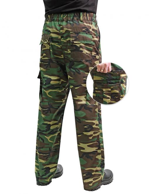 Брюки УНИВЕРСАЛ RS тк.Смесовая цв.Зеленый КМФ