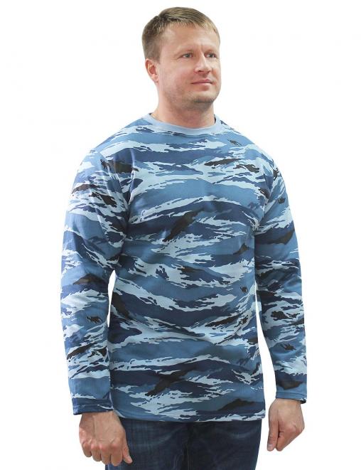 Толстовка тк.Футер 2-х нитка с начёсом RS цв.Синий Камыш