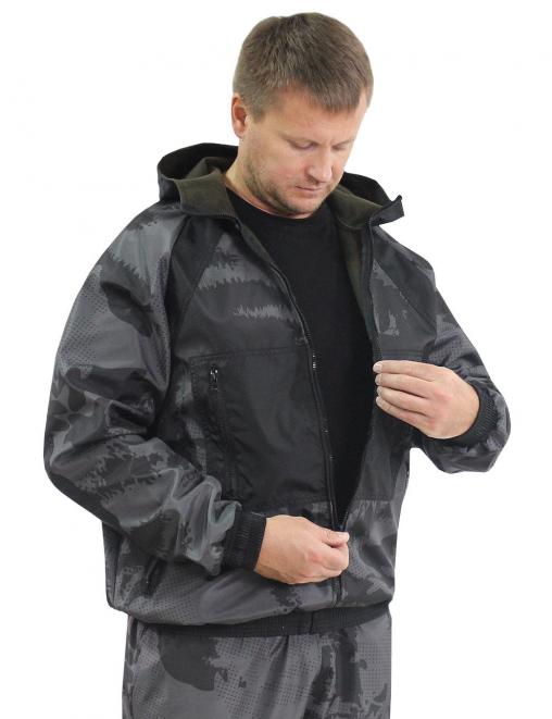 Костюм БЕРКУТ-DEMI тк.Polarfleece цв.Black ambit