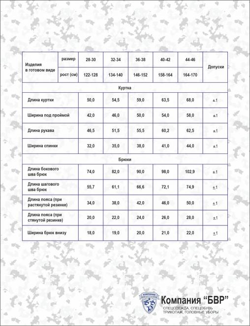 Костюм детский АЛЬФА тк.Оксфорд цв.Мох