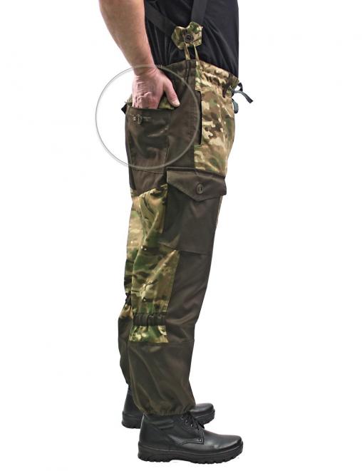 Костюм ГОРКА NEW тк.Смесовая цв.Мультикам с накладками