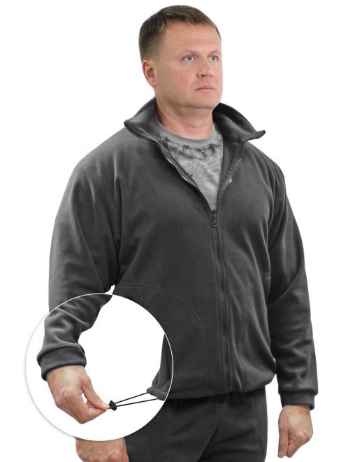 Толстовка Флисовая New цв.Серый