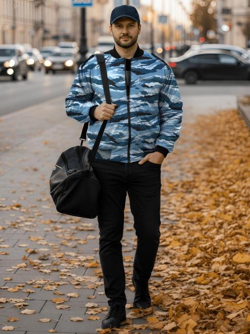 Ветровка ПИЛОТ тк.Оксфорд цв.Серый Камыш