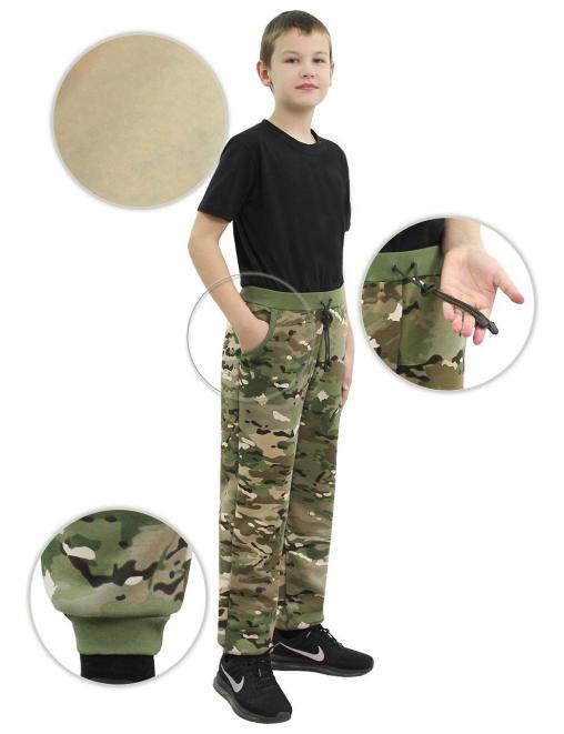 Костюм детский СТАЛКЕР RS тк.Футер с начёсом цв.Мультикам