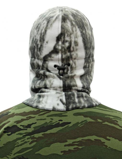 Шапка-маска БУРАН тк.Флис цв.Белый Лес