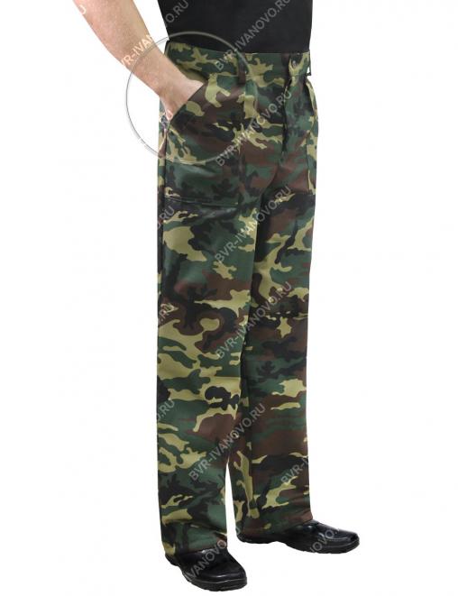 Брюки РАБОЧИЕ цв.Зеленый КМФ