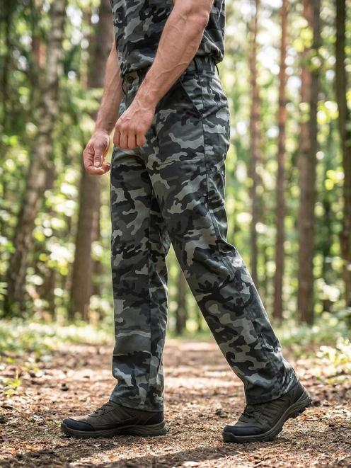 Брюки РАБОЧИЕ RS цв.Серый КМФ Графит