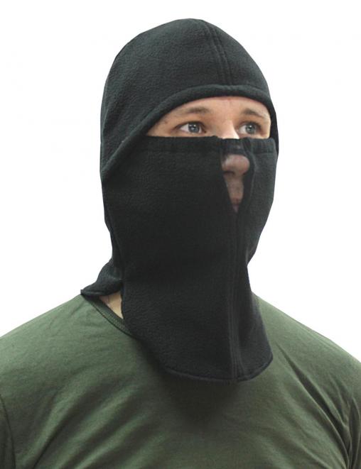 Шапка-маска БУРАН тк.Флис цв.Чёрный