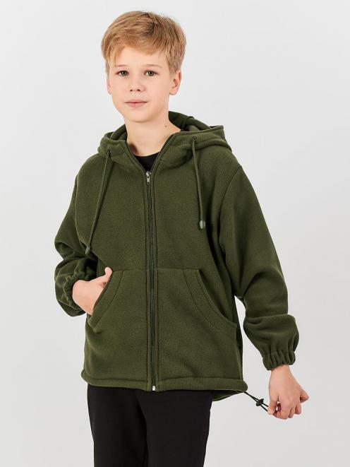 Толстовка детская БАРС тк. Флис цв. Олива