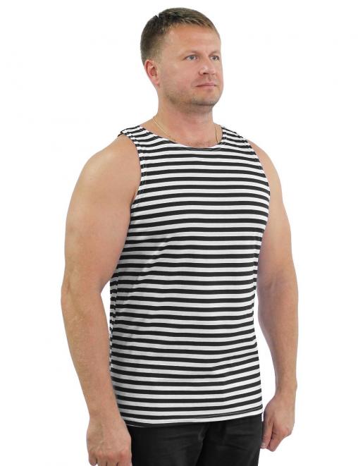 Майка-тельняшка ГОСТ уз/пл Чёрная полоса