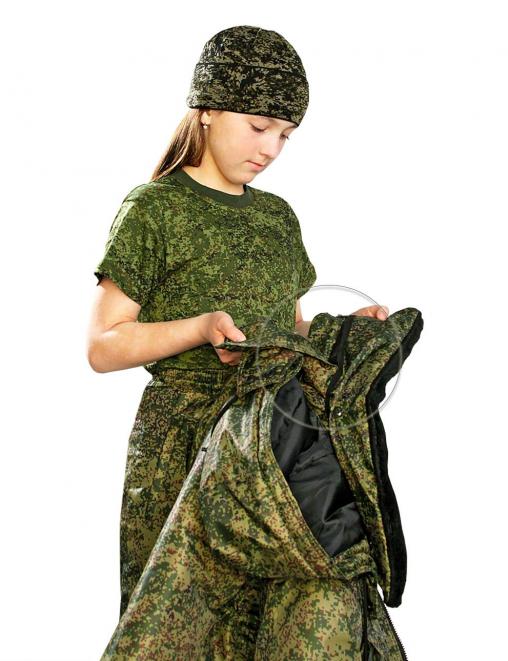 Куртка детская ЗИМА цв.Цифра