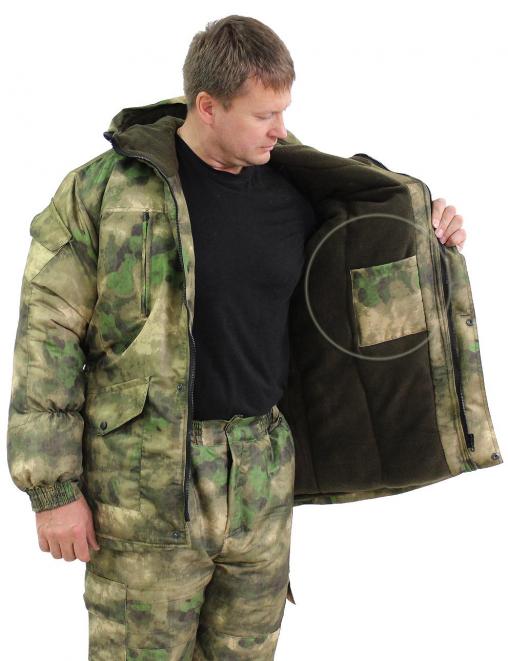 Костюм зимний ГОРКА NEW цв.Атак Зелёный тк.Таслан