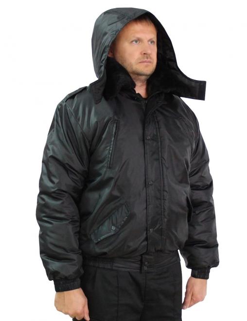 Куртка ОХРАННИК тк.Оксфорд цв.Чёрный 