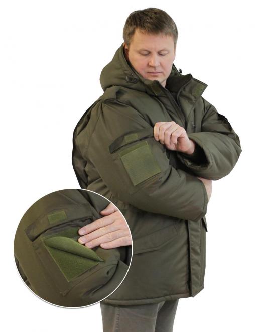 Куртка ПАТРИОТ тк.ТАСЛАН цв.Хаки