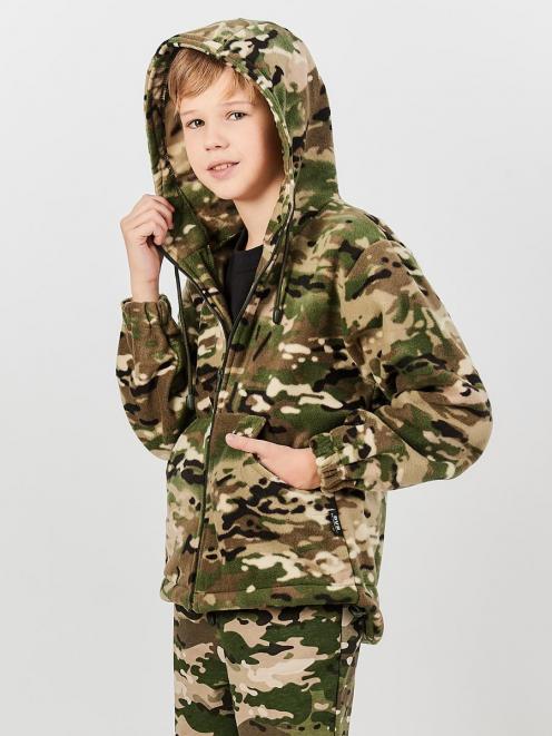 Толстовка детская БАРС тк. Флис цв. Мультикам