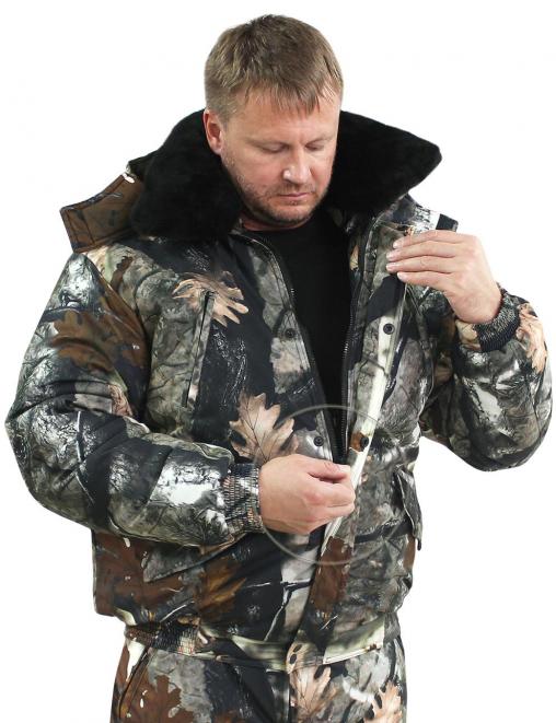 Костюм зимний НОРД RS тк.Алова цв.Лес