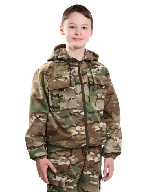 Костюм детский ЗАРНИЦА тк.Рип-стоп цв.Мультикам