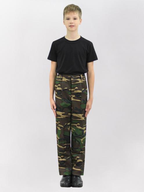 Костюм КАДЕТ-СТАРШЕКЛАССНИК тк.Смесовая цв.Зеленый КМФ