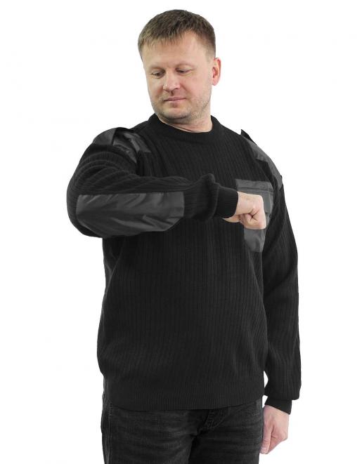 Свитер мужской цв.Чёрный