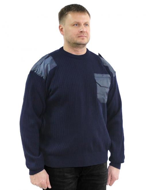 Свитер мужской цв.Синий